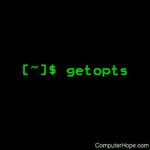 getopts command