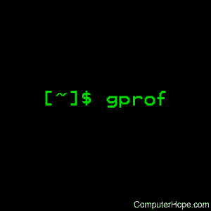 gprof command
