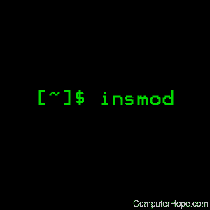 insmod command