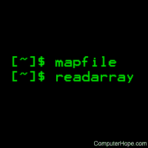 mapfile command