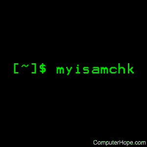 myisamchk command