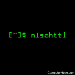 nischttl command