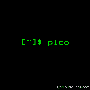 Pico-Befehl