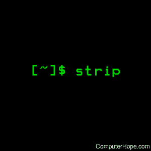 strip command