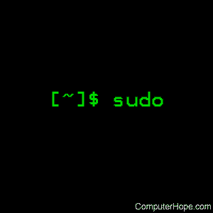 Linux sudo command help and examples