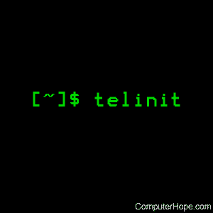 telinit command