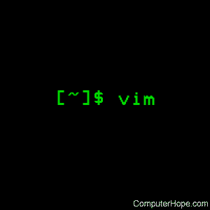 vim command