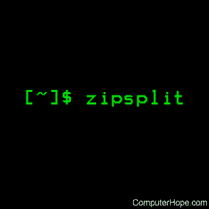 zipsplit command