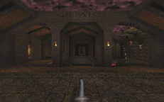 Quake game death match map