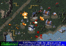 Command and Conquer: Red Alert game battle