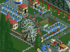 RollerCoaster Tycoon game