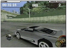 Test Drive 4 game grey car