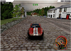 Test Drive 4 game red car