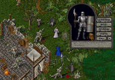Ultima Online game fighting
