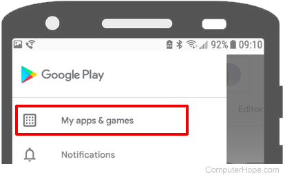 Play Store My Apps