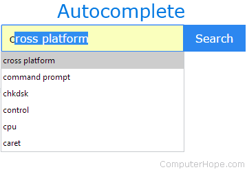 autocompletar