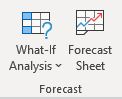 Excel Data forecast