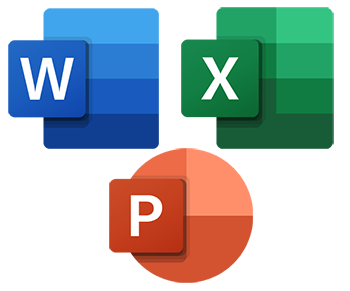Word, Excel, and PowerPoint