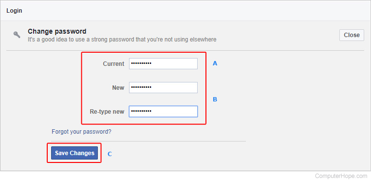 Change Facebook password. Пароль в changed. Change password Screen. Пароль для фейсбука. Login user id