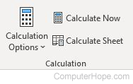 Excel Formulas calculation