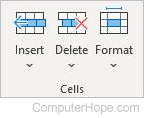 Excel home cells