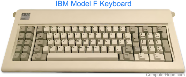 IBM Modell F Tastatur