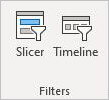 Excel insert filters