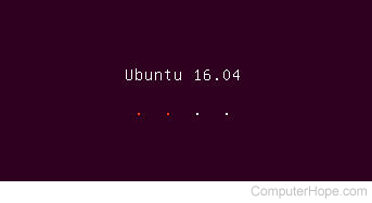 Ubuntu LiveISO loading screen