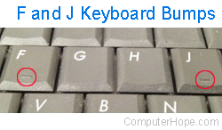 Keyboard bumps
