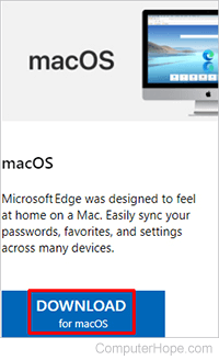 Download Edge for macOS