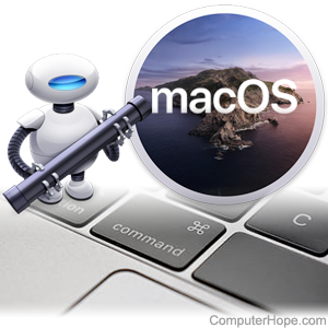 Keyboard shortcut with macOS Automator
