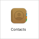 Contacts icon in macOS.