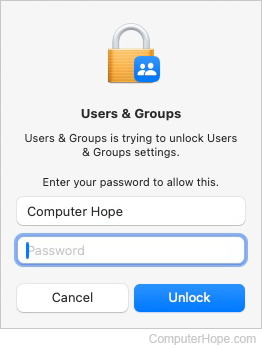 Accessing the new user creation feature in macOS.