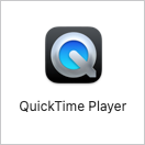 QuickTime icon in macOS.