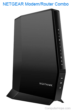 Kombo modem/router NETGEAR.