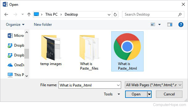 Microsoft Word - open file