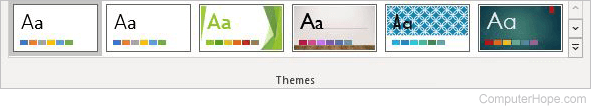 PowerPoint Design Themes