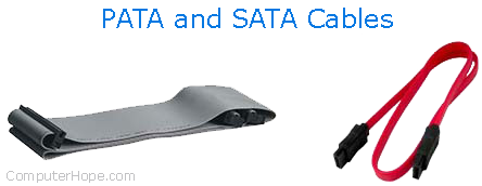 SATA and PATA cables