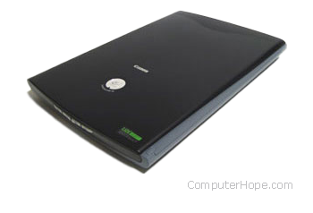 Computer flatbed scanner