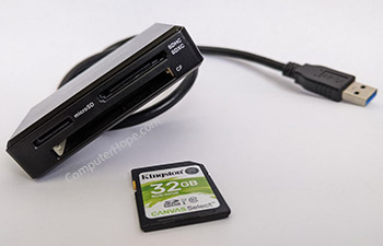 USB memory card reader aftermarket