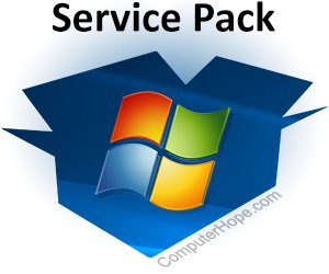 Illustration: Windows service pack.