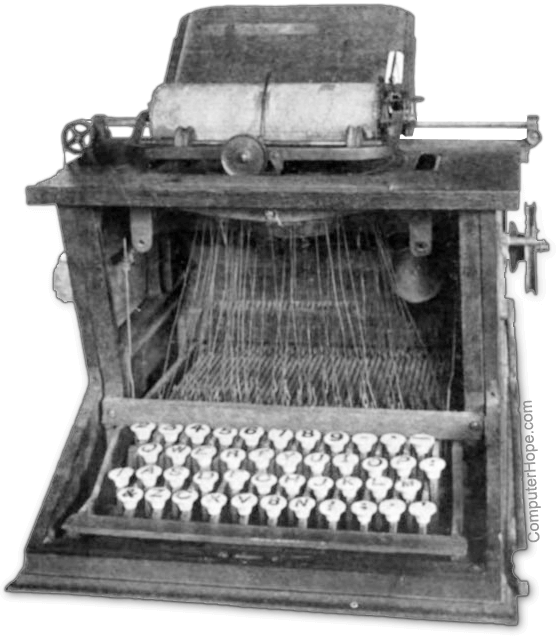 Christopher Sholes typewriter