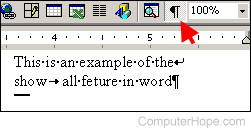 Microsoft Word symbols icon