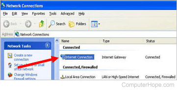 Network Connections UPnP