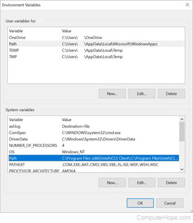 How to Set the Path and Environment Variables in Windows picture