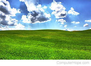 Windows XP wallpaper