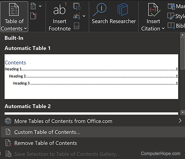 add-update-or-remove-a-table-of-contents-in-microsoft-word