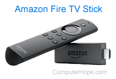 Amazon Fire TV Stick.