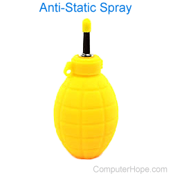 antistatic spray