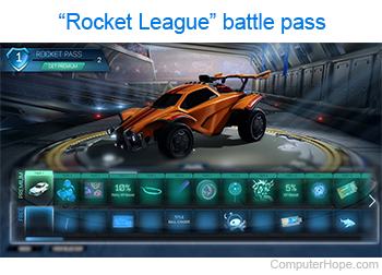 Passe de batalha da Rocket League
